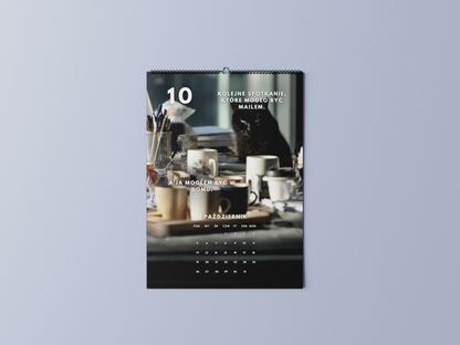 koty w korpo - kalendarz ścienny A3 2026