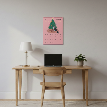 twój kot wie lepiej - kalendarz ścienny A3 2026