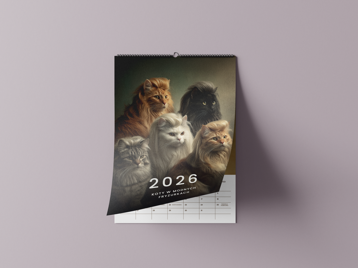 😼 Koty w modnych fryzurkach 2027 — ale przystojniaki…