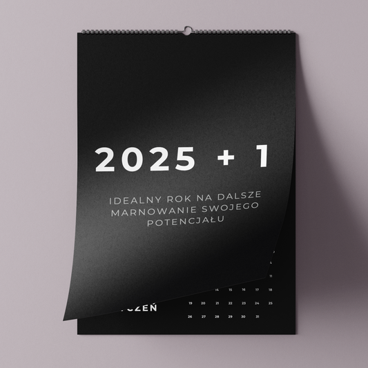 pesymistyczny - kalendarz ścienny A3 2026