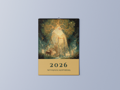 słowiański - kalendarz ścienny A3 2026