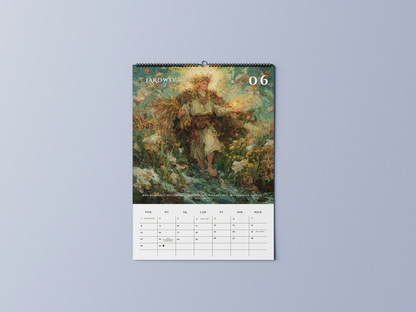 słowiański - kalendarz ścienny A3 2026