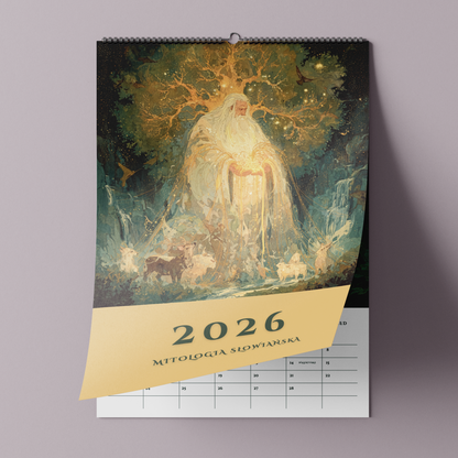 słowiański - kalendarz ścienny A3 2026
