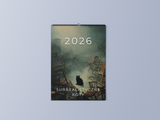 surrealistyczne koty - kalendarz ścienny A3 2027